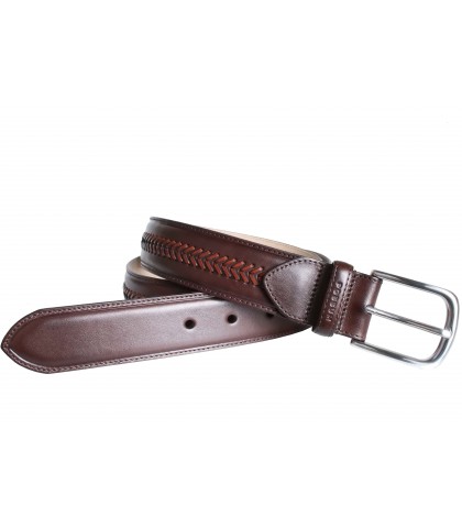 FRENCH CALF LEATHER BELT...